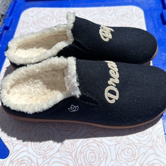 Waco Shoe Company Blue “Dream Big” Dundee Slipper size 9 B - Picture 2 of 6